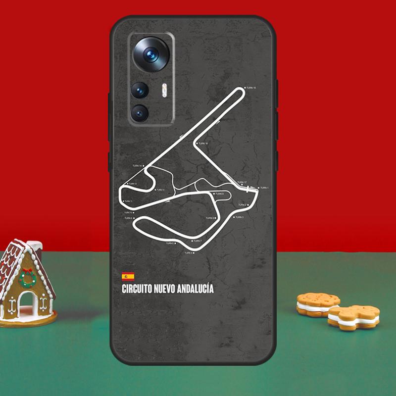 Formula 1 F1 Racing Circuit Case For Xiaomi 13T Pro 14 Ultra 12 13 Lite 11T 12T POCO F5 M6 X3 X4 X5 X6 Pro F3 M5s Cover