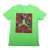 Dri-FIT Sports Lifestyle Series Breathable Crew Neck Pullover Short Sleeve T-Shirt Men Tops Green 748213-360