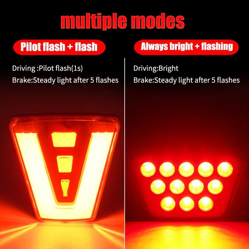 LED F1 V Style Brake Lights Universal Car Rear Driving Fog Pilot Lights Rear Tail Third Brake Lamp for Car SUV