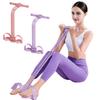 6-Tube Pedal Ankle Puller Resistance Band with Handle Elastic Yoga Sit-up Pull Rope Men Women Pedal Tensioner Exerciser Workout Equipment