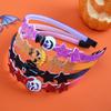 1/4pcs Halloween Day Headband for Girls Glitter Star Headbands Holiday Party Heart Pumpkin Hairbands Children Kids Headwear