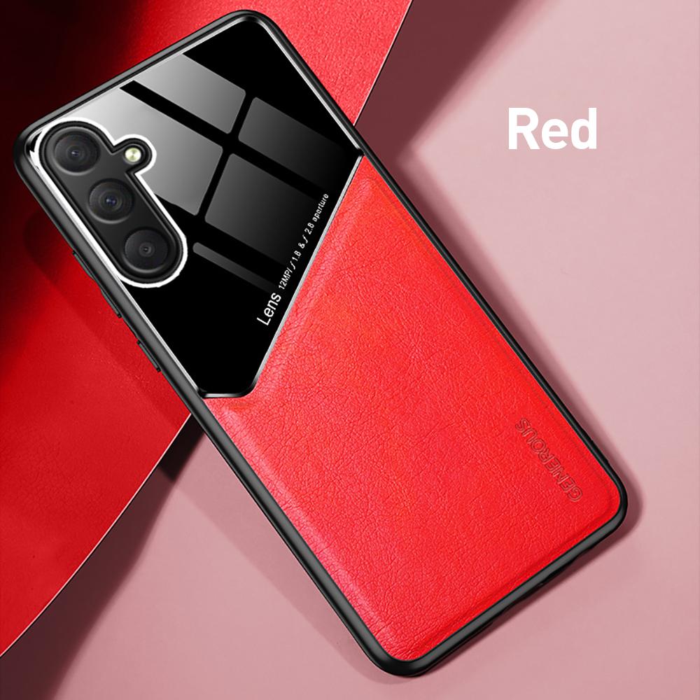 Чехол Samung A15 4G Кожаная Магнитная Задняя Крышка Для Samsung Galaxy A15 A25 A35 A55 5G A 15 25 35 55 ТПУ Рамка Защита Fundas
