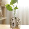 Good-Plant Reproductive Tube Hollow Solid Wood Plant Shelf Wooden Desk Table Home Decoration