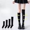 Female Thin Spring and Summer Half Tube Breathable Can Not Drop Tube Leg Elastic Pressure Calf Socks