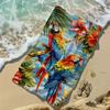 1 шт. Пляжное полотенце «Тропический рай», Мягкое, Впитывающее, Многоцелевое для Ванны, Бассейна, Пляжа, Летних Путешествий, Незаменимо для Летних Развлечений на Открытом Воздухе