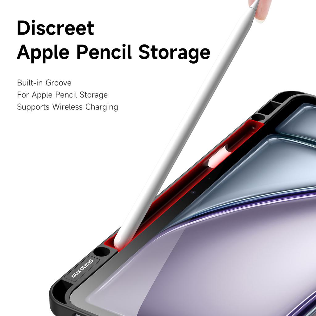 Серия DUX DUCIS Magi для iPad Air 13 (2025)/(2024) Чехол из ПУ кожи+ПК+ТПУ с функцией автоматического пробуждения/засыпания