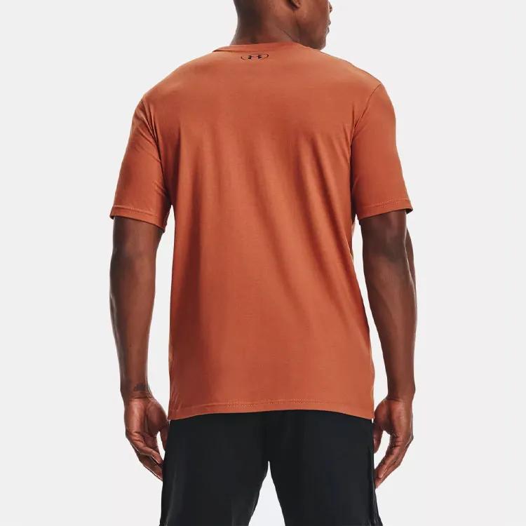 Under Armour T Shirt Men's Orange (Unisex) T-Shirts 1363557 843