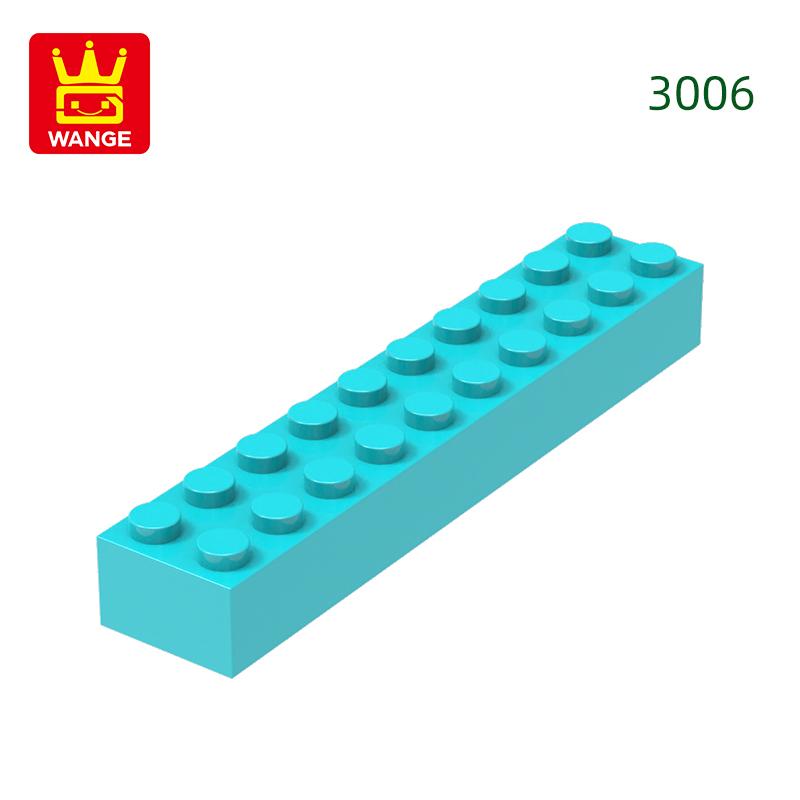 Нетоксичные 17 шт./лот 3006 Толстые 2x10 Строительные блоки Moc Классические аксессуары Совместимые кубики Детские игрушки Подарочная коробка