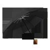 Three-fold 10-bone Automatic Double Umbrella, Solid Wood Handle, Aluminum Alloy Skeleton, Vinyl Fabric, UV-proof Sun Umbrella