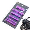 30pcs Motorcycle Screw Nut Cover Cap Bolt Cover Motorcycle Screw Nuts Bolt Cap Cover