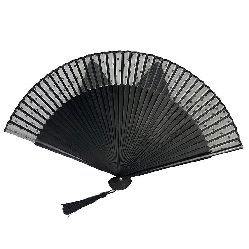 1 шт., портативные популярные веера с мультяшным котом, китайские модные милые складные веера для девочек