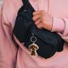 Keychain Pet Style Collect Pet Hair Transparent Pendant Keyring Bag Pendant Key Holder Handbag Backpack Accessories