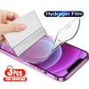3Pcs Full Cover Hydrogel Film For iPhone 15 14 11 12 13 Pro Max 7 8 14 Plus Screen Protector For iPhone 13 12 Mini X XR XS MAX