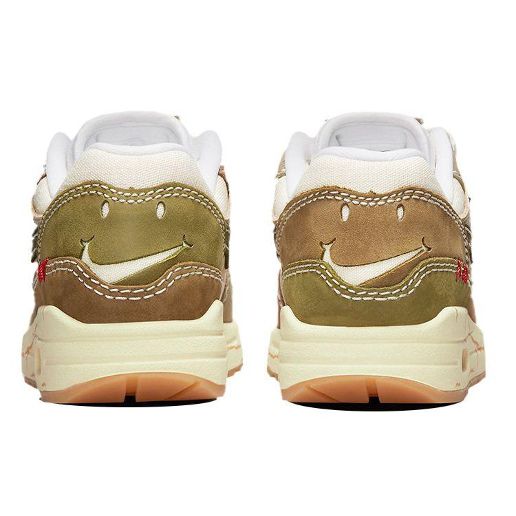Nike Air Max 1 Premium Air Max Day — женские кроссовки Wabi-Sabi Multi-Color Sail Cargo, цвета хаки DQ8656-133