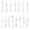 Ornament Curtains Embellishment Hanging Prisms Pendant Star Moon Crystal Wind Chime Sun Catcher