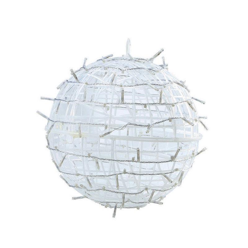 Водонепроницаемый уличный ротанговый шар-светильник: Украшение газона, дерева и ландшафта