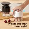 New 7-hole Push-type Cherry Corer Red Date Corer Kitchen Corer Tool