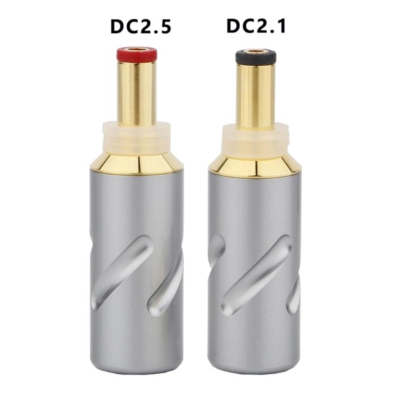for Monosaudio DC2.1G DC2.5G- Connector Jack DC25G 24K Gold-plated DC Female Power Plug For Audiophile Applications