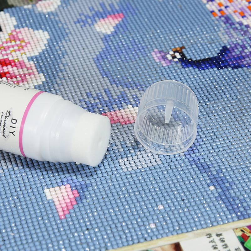 60 мл клей-герметик для алмазной живописи: Защитный отбеливатель против линьки для вышивки своими руками