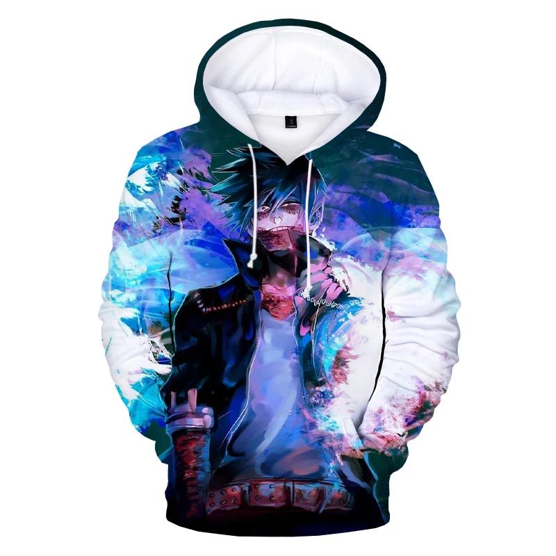 2024 My Hero Academia Dabi 3D Print Hoodie Sweatshirts Men Women Fashion Casual Pullover Anime Streetwear Oversized Hoodies