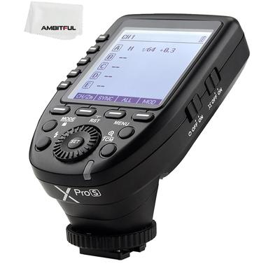 GODOX GODOX TTL II Беспроводной синхронизатор вспышек с синхронизацией, совместимый с передатчиком с ЖК-экраном X [Авторизованный дилер] XPro-S 2.4G, Высокоскоростной 1/8000 сек,