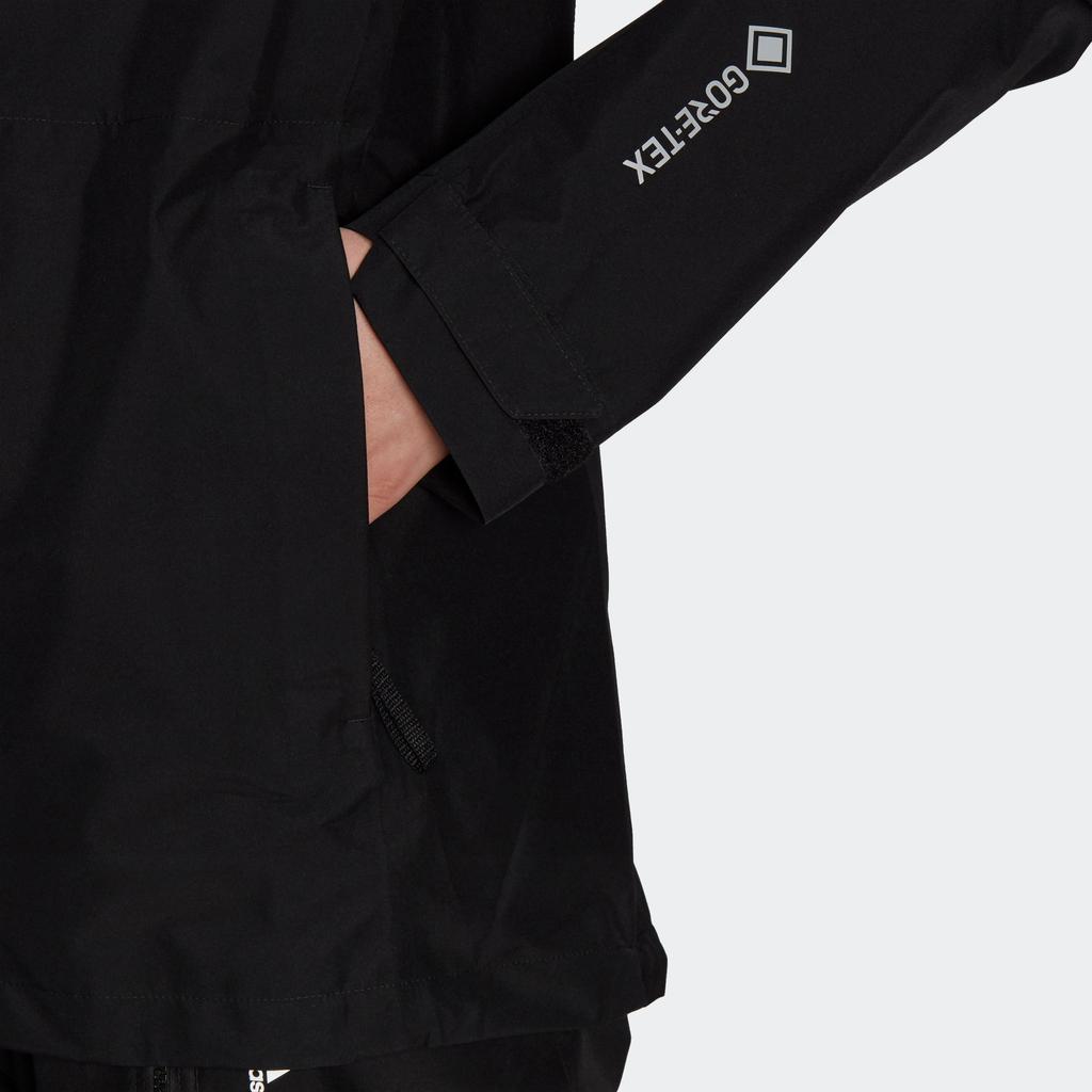 adidas Спортивная куртка с длинными рукавами и капюшоном, женская куртка черного цвета GM4807