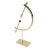 Sphere Metal Base Globe Shape Gold  Stand Glass Ball Display Stand Decorative Ornaments Crafts