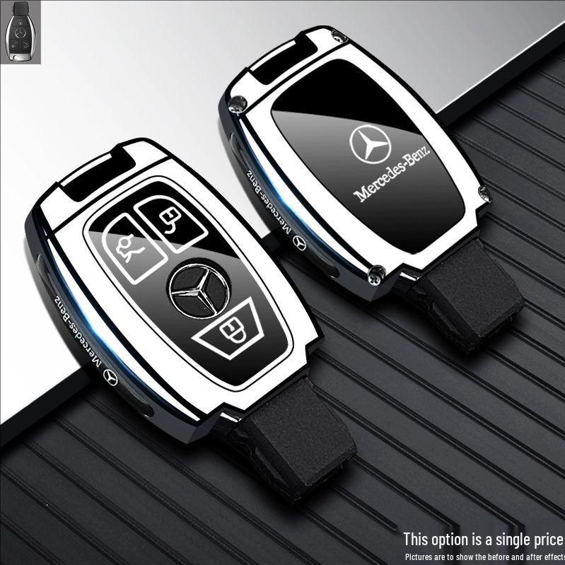Чехол для ключа Mercedes-Benz для C200L, A180, E300L, GLC260, GLA, GLB, S-класса, B-класса, GLE