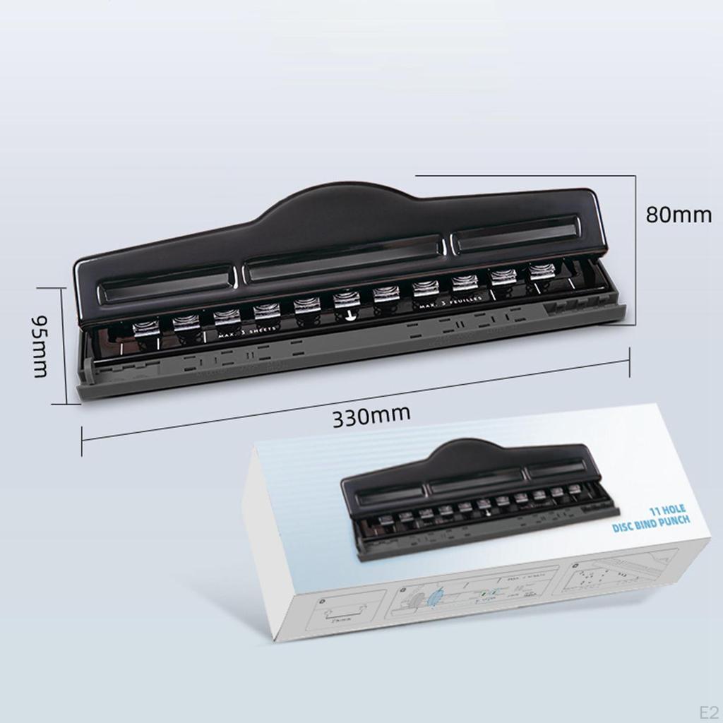 Mushroom Discbound Hole Punch, Scrapbook Supplies, Punching Tool Practical, Planner Punch 11