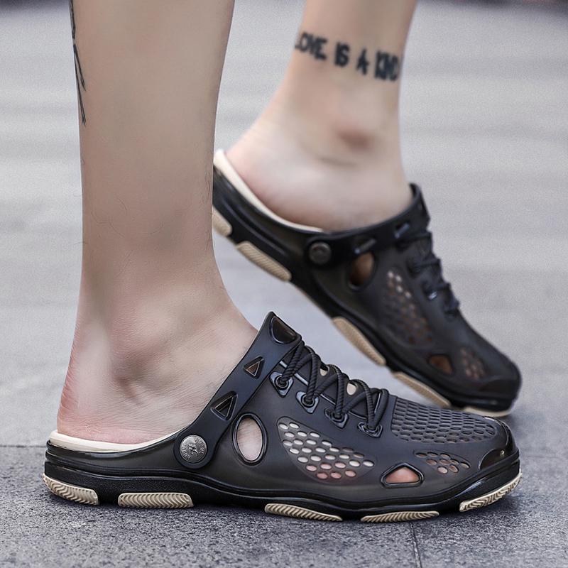 New Fashion Ultra Light Oversized Men's Shoes Sandals Beach Shoes