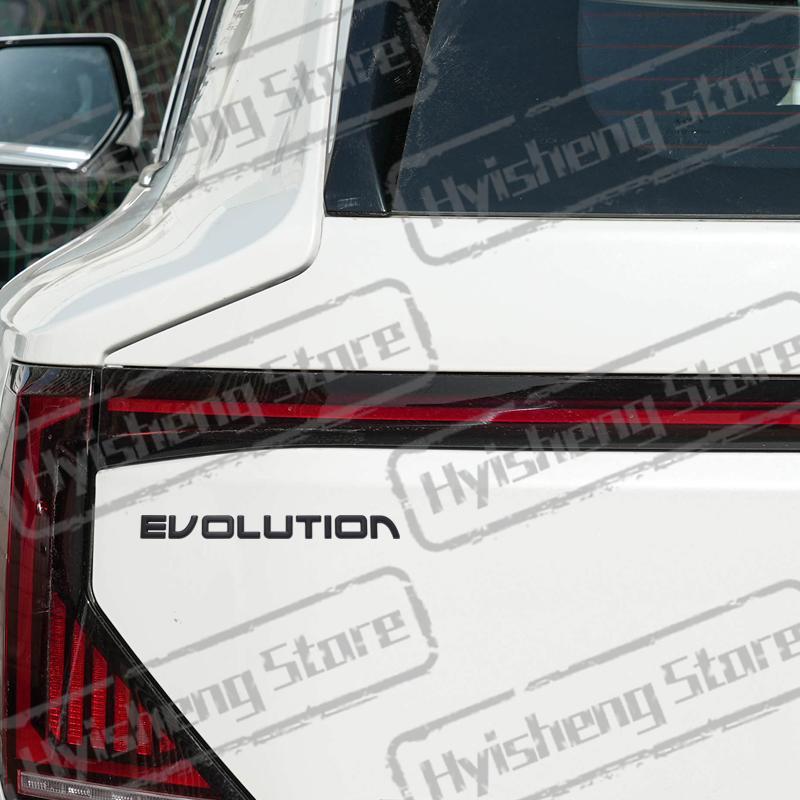 AABHB1 3D Metal Sticker For Chevrolet Corsa Evolution Emblem Letters Badge Decoration Rear Trunk Stickers Car Styling Accessories