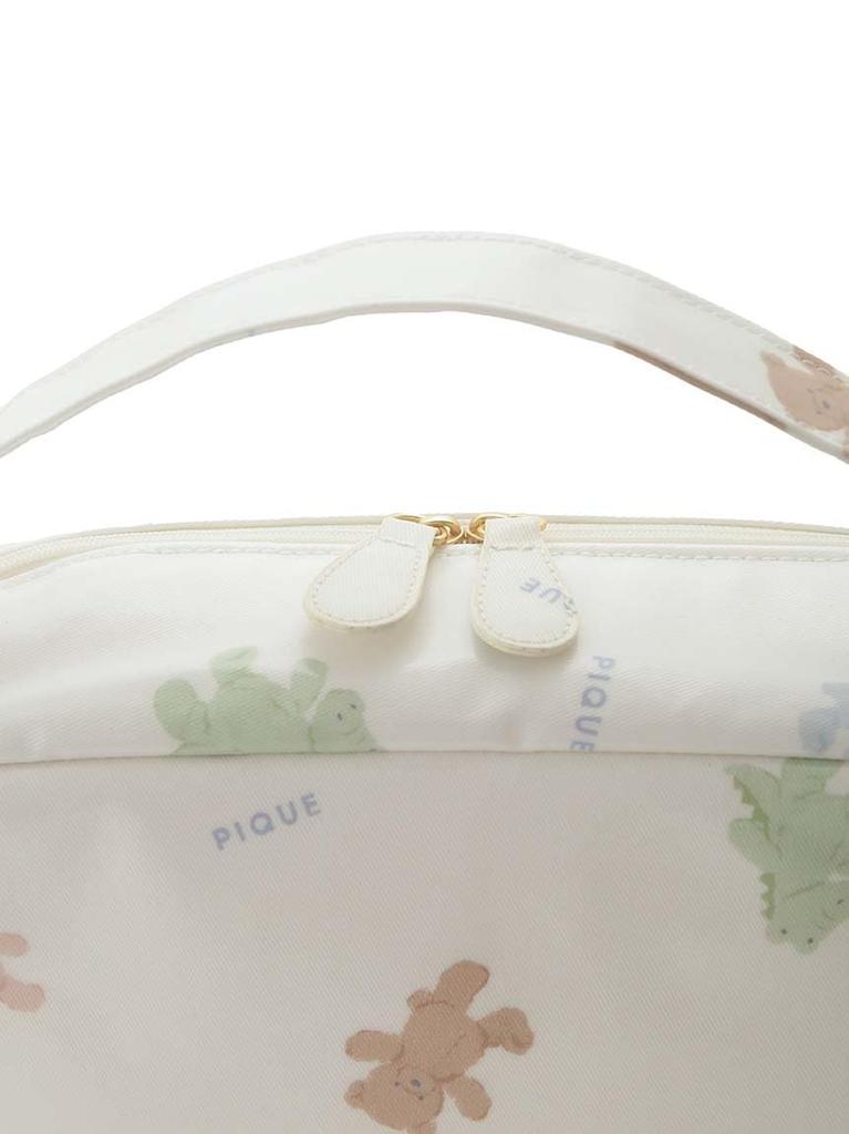 Gelato Pique Plush Diaper Pouch PWGB251675OWHTF