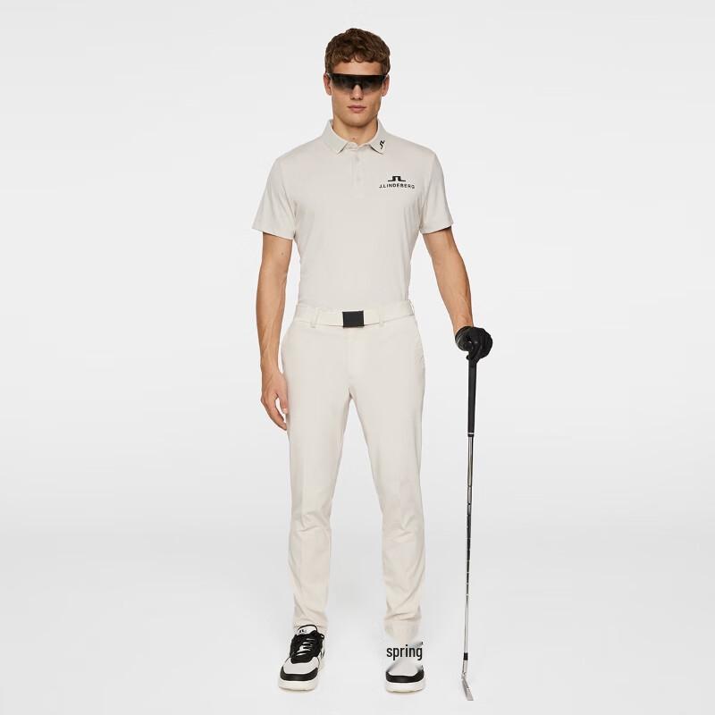 J.Lindeberg Men's Golf Quick-Dry Polo Shirt