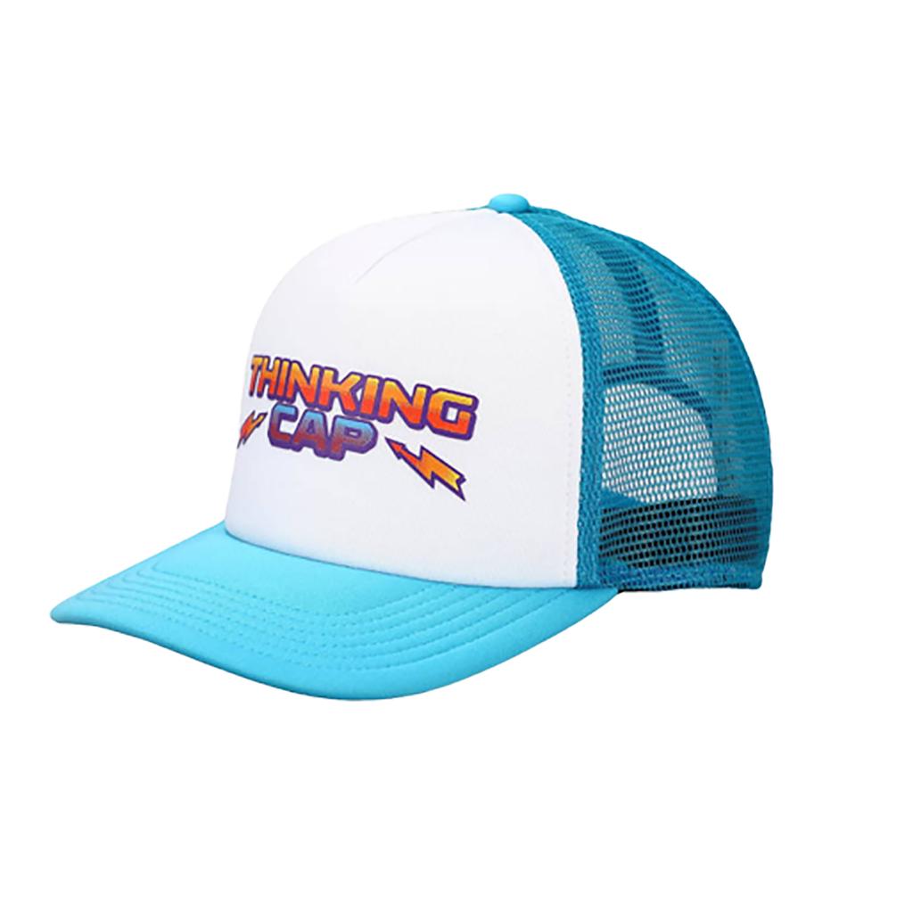 Blue Thinking Hat Truck Driver Hat