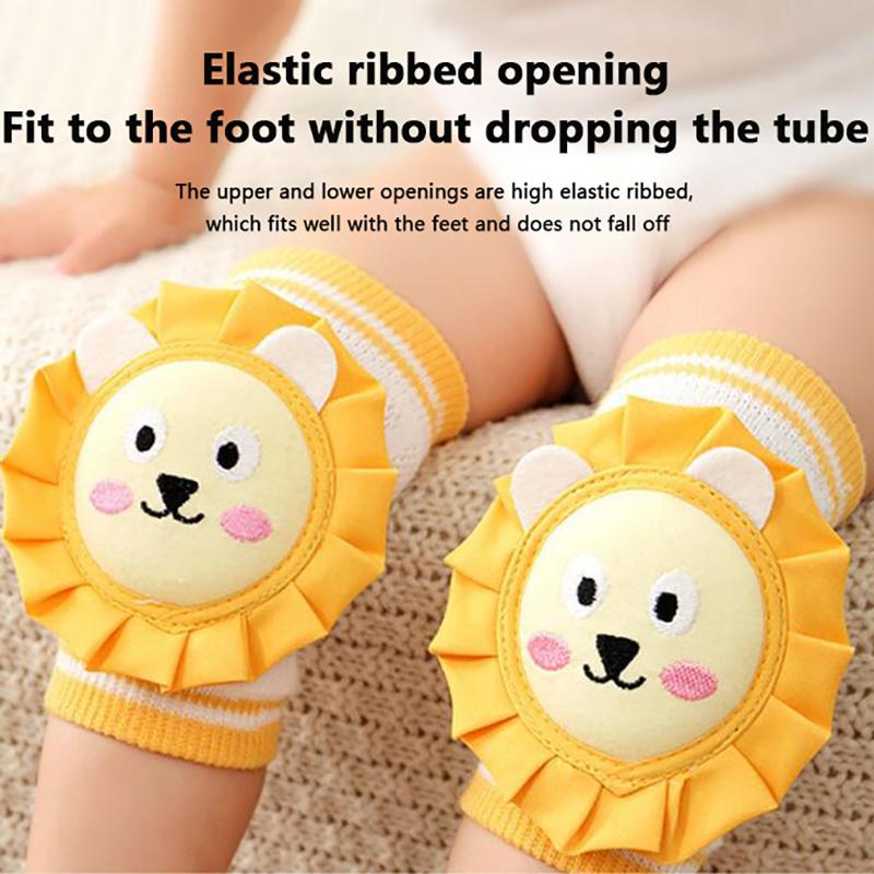 Детский защитный наколенник для ползания, налокотник, подушка, летний протектор для младенцев и малышей, защитные наколенники для детей, гетры для ног