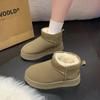 Fashion New 2024 Hot Sale Women Winter Boots Designer Platform Boots for Leather Warm Short Plush Women's Ankle Boots Botines Mujer