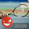 Tennis Racket Vibration Dampeners Silicone Tennis Racket Shock Absorbers Reusable Smile Face Tennis Racquet Dampeners