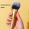 Fluffy Makeup Powder Brush Portable Super Soft Artificial Fiber Dense Easy To Apply Loose Powder Brush for Perfect Finish