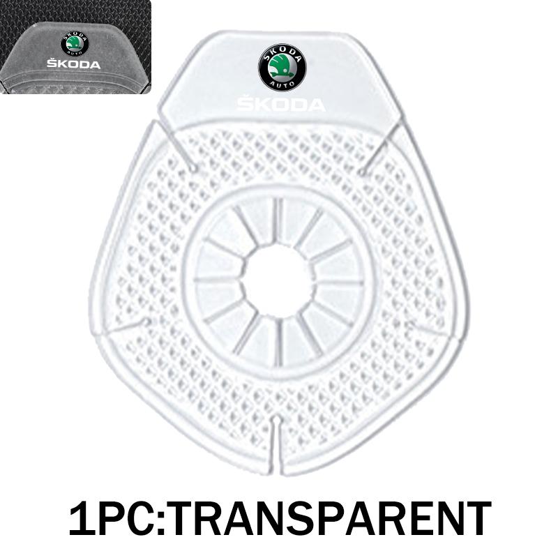 ADZ1 For Skoda Car Wiper Hole Protective Cover Windshield Wiper Bottom Silicone Pads Accessories Kamiq Karoq Octavia 2 3 Rapid Scala