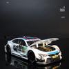 ACB1 1:24 BMW M4 DTM M6 BMW CSL Racing Car Free Wheeling High Light Спортивный гоночный автомобиль Модель игрушки Литье под давлением из металлического сплава Миниатюрная копия