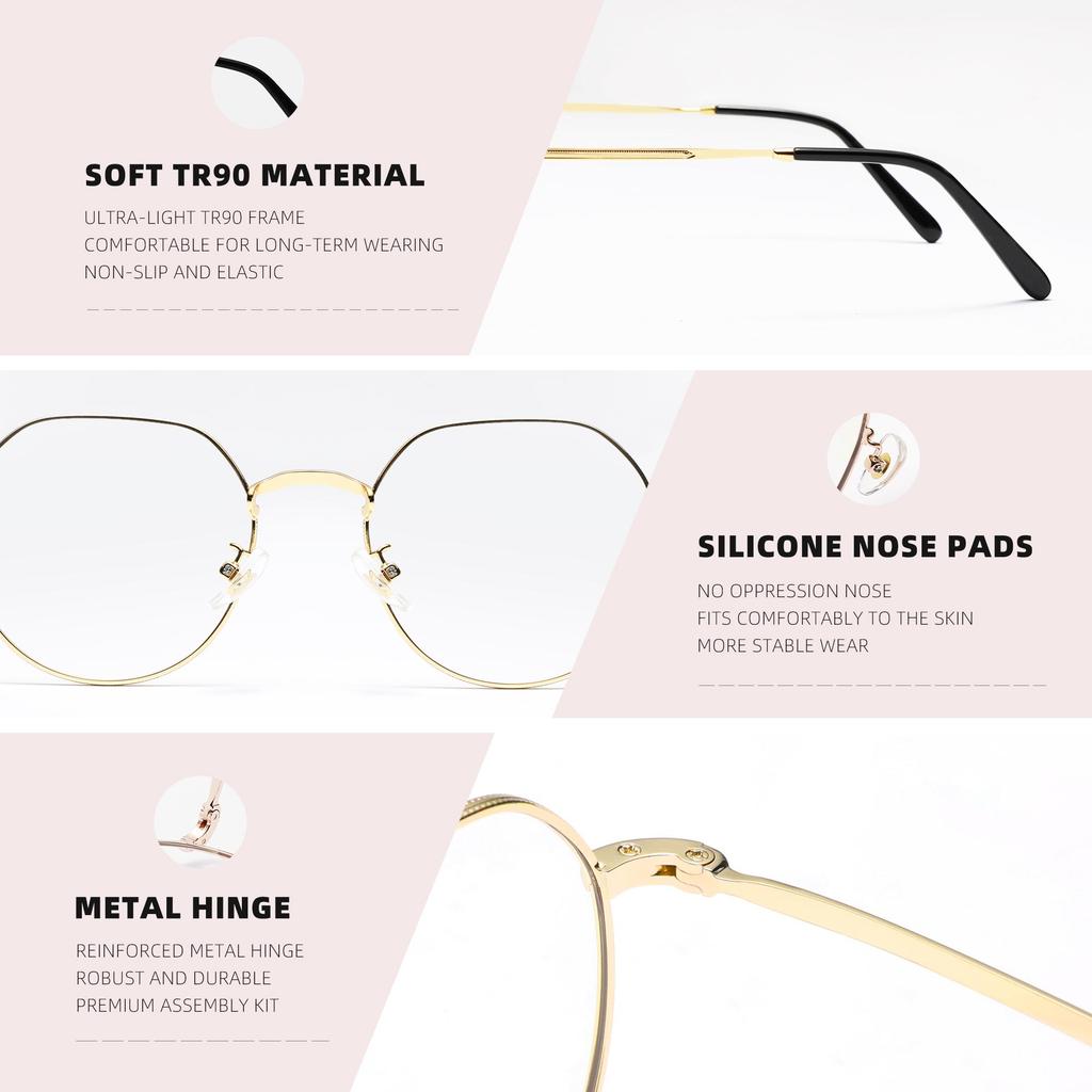 SPEEDHYUN Advanced Blue Light Filter Glass Glass для длительного использования экрана и чтения