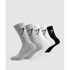 Gymshark Носки Crew Socks 5pk Белый Черный Светло-серый Мел I3a1y Wbtm