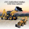 Нетоксичный двойной E RC Экскаватор-погрузчик E589 1:20 Экскаватор Машина на Радиоуправлении Строительная Машина Модель Грузовика Бульдозер Прицеп Игрушка Для Детей