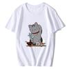 Футболка Neko Ramen Japan Cat Anime, мужская, высококачественная, эстетичная, из хлопка, классная, винтажная, в стиле Харадзюку, уличная одежда, мужские футболки