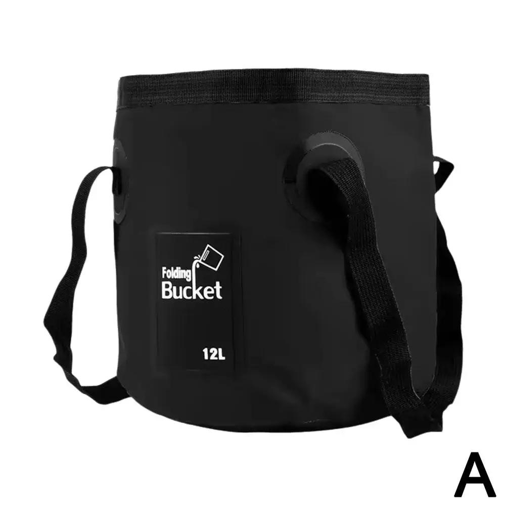 12 л складное ведро портативное для путешествий на открытом воздухе ведро для воды мужская сумка ведро для мытья ног большая емкость раковина для мытья автомобиля Wo V1U1