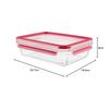 Tefal Storage Container, Rectangular 1.3L, Airtight, Integrated Packing Structure, Heat-resistant Glass, "Master Seal Glass Rectangle", Oven Cooking,