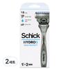 Schick Hydro 5 Skin Protect Handle + 2 Extra Blades, 2 Sets ,Korean Razor Blade
