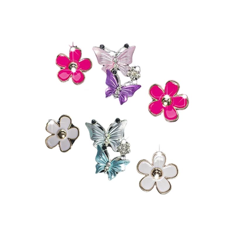 Car Interior Fresheners Diffuser Daisy Flower & Butterfly Vent Clip Car Air Outlet Perfume Decoration Clip