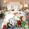 3D Digital Printing Three-piece Bedding Set Quilt Cover Pillowcase Bedding Four Seasons Universal Single Double Quilt Cover