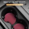 Universal Car Anti-Slip Cup Holder Coaster and Slot Pad for Interior Decoration.